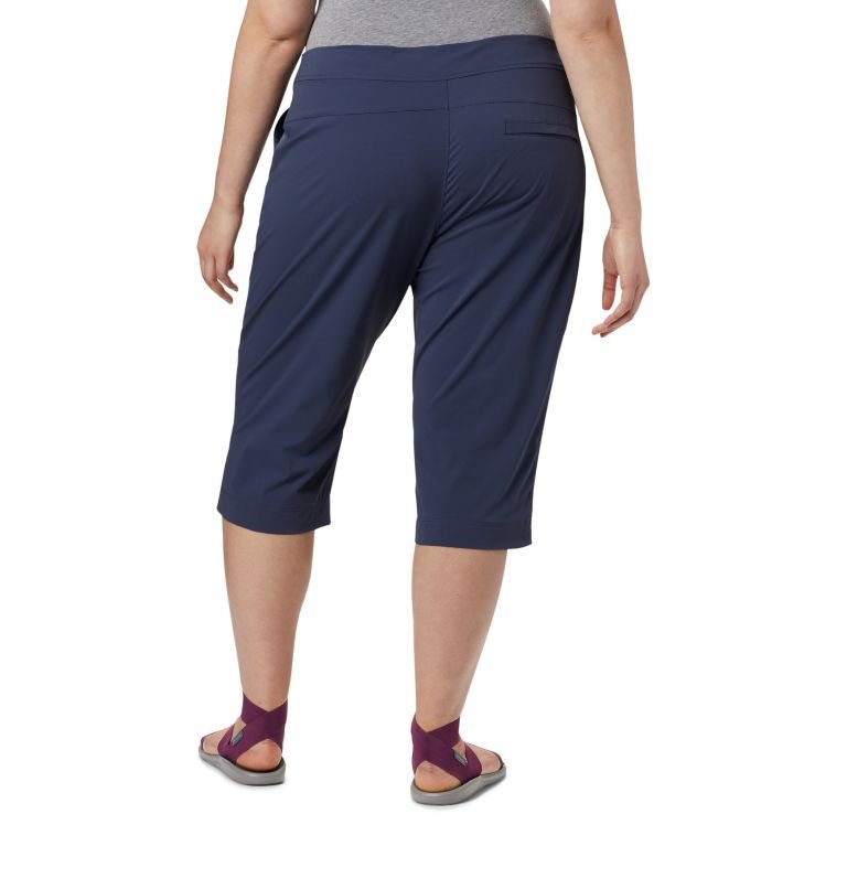 Pantaloni Sport Columbia Anytime Outdoor Capris Dama Bleumarin | Plus Size TE709M1ZS